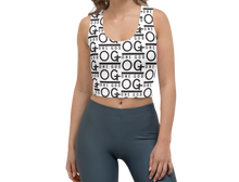 Load image into Gallery viewer, Women's "OG One God" All Over Exercise Crop Top Tank