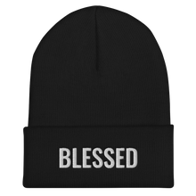 Load image into Gallery viewer, "Blessed" Cuffed Beanie Hat