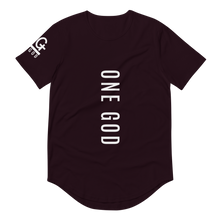Load image into Gallery viewer, Men's/Unisex Curved Hem "OG One God" Tee