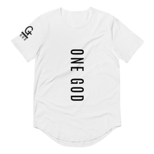 Load image into Gallery viewer, Men's/Unisex Curved Hem "OG One God" Tee