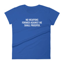 Load image into Gallery viewer, Women's "No Weapons Formed" Tee