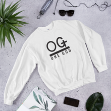 Load image into Gallery viewer, OG One God Crewneck Sweatshirt (Unisex)