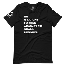 Load image into Gallery viewer, Men's/Unisex "No Weapons Formed" T Shirt