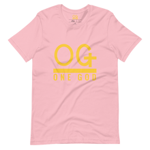 Load image into Gallery viewer, Gold Series "OG One God" Men's/Unisex T Shirt
