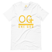 Load image into Gallery viewer, Gold Series "OG One God" Men's/Unisex T Shirt