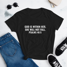 Load image into Gallery viewer, Women's "God is Within Her" Tee