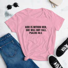 Load image into Gallery viewer, Women's "God is Within Her" Tee