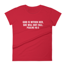 Load image into Gallery viewer, Women's "God is Within Her" Tee