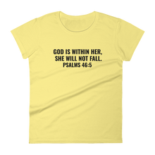 Load image into Gallery viewer, Women's "God is Within Her" Tee