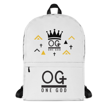 Load image into Gallery viewer, &quot;OG One God&quot; Bookbag
