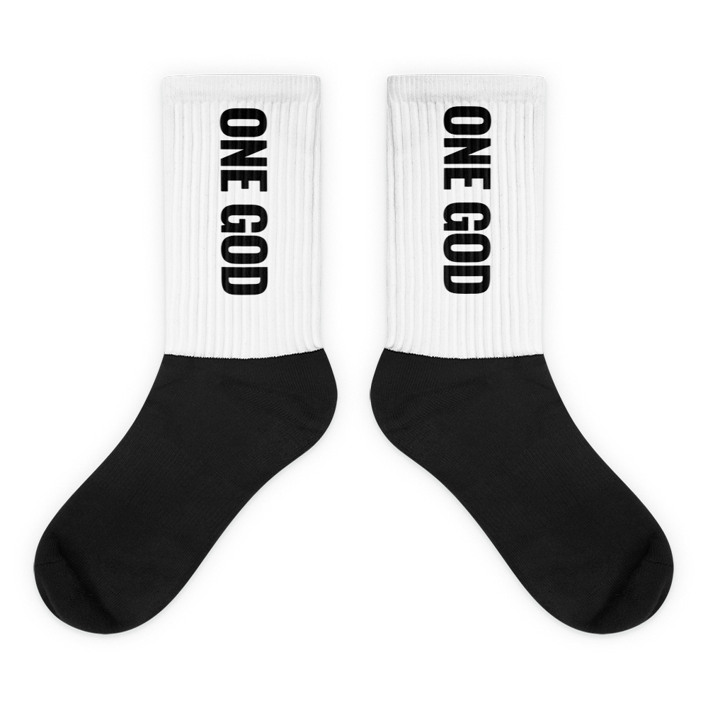 “ONE GOD” Socks