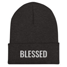 Load image into Gallery viewer, &quot;Blessed&quot; Cuffed Beanie Hat
