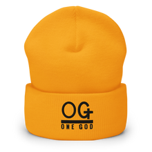 Load image into Gallery viewer, &quot;OG One God&quot; Beanie Hat
