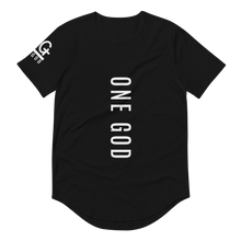 Load image into Gallery viewer, Men&#39;s/Unisex Curved Hem &quot;OG One God&quot; Tee
