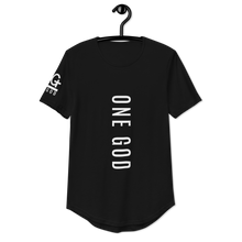 Load image into Gallery viewer, Men&#39;s/Unisex Curved Hem &quot;OG One God&quot; Tee
