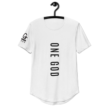 Load image into Gallery viewer, Men&#39;s/Unisex Curved Hem &quot;OG One God&quot; Tee
