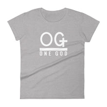 Load image into Gallery viewer, Women&#39;s &quot;OG One God&quot; T Shirt
