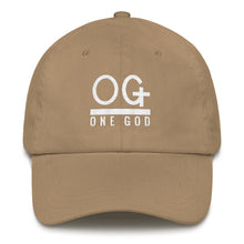 Load image into Gallery viewer, &quot;OG One God&quot; Dad Hat
