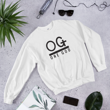 Load image into Gallery viewer, OG One God Crewneck Sweatshirt (Unisex)
