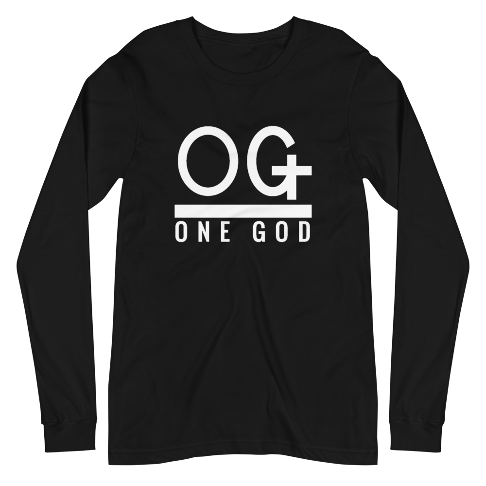 “OG One God” Men’s/Unisex Long Sleeve Tee