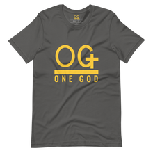 Load image into Gallery viewer, Gold Series &quot;OG One God&quot; Men&#39;s/Unisex T Shirt
