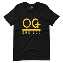 Load image into Gallery viewer, Gold Series &quot;OG One God&quot; Men&#39;s/Unisex T Shirt
