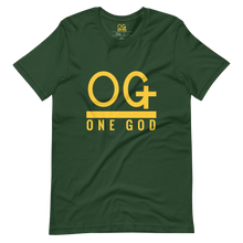 Load image into Gallery viewer, Gold Series &quot;OG One God&quot; Men&#39;s/Unisex T Shirt
