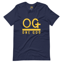 Load image into Gallery viewer, Gold Series &quot;OG One God&quot; Men&#39;s/Unisex T Shirt
