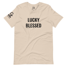 Load image into Gallery viewer, Men&#39;s/Unisex &quot;Not Lucky, Blessed&quot; Tee
