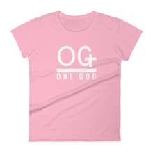 Load image into Gallery viewer, Women&#39;s &quot;OG One God&quot; T Shirt
